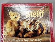 Steiff Plush Stuffed Animal Bear Mohair Tan celebration 665325, Ltd Ed w/ BOOK!