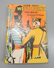 Rare Vintage Herb Kent West Point Fullback By Graham M Dean 1936 1st Ed HC Book