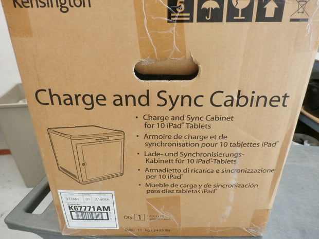Kensington Charge and Sync Cabinet for iPad, iPad Air, and iPad mini (K67771AM)