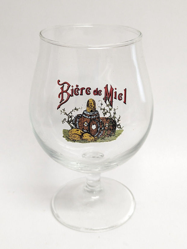 Biere de Miel Brasserie Dupont Belgian Beer Glass 25 cl  - Lot of 2