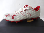 Under Armour Men's Football Cleats Team Nitro Low MC N - Red & White
