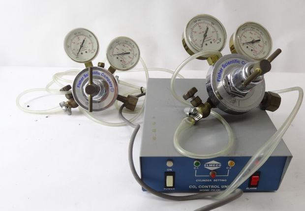 Elemeco Engineering Model CU-100 CO2 Control Unit w/ Fisher Regulators