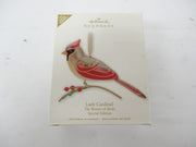 Hallmark Lady Cardinal Ornament Beauty of Birds 2010 Box Special Ed Christmas