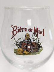 Biere de Miel Brasserie Dupont Belgian Beer Glass 25 cl  - Lot of 2