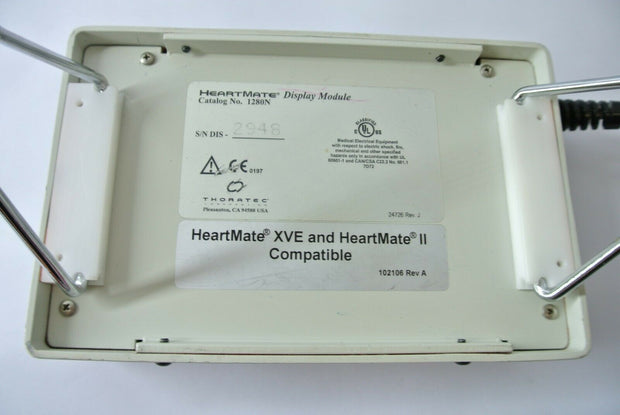 Lot of (2) Thoratec HeartMate Display Module 1280N