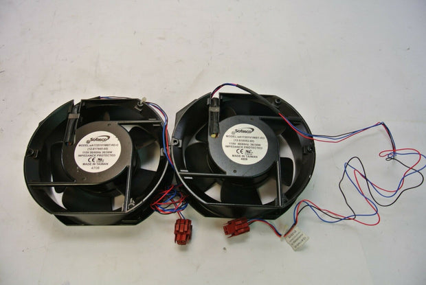 Sofasco sA17251V1MBT-RD Impedance Protected Metal Housing Axial Fans, Qty 2 36W