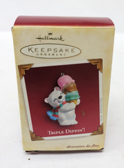 Hallmark Keepsake Christmas Ornament WD3532 Tripple Dippin' Polar Bear