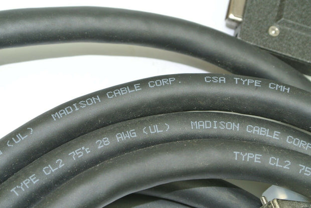 Lot of (6) Heavy Duty 6' 1.8m Madison Cable Fast 20 SCSI Male - Male Cables