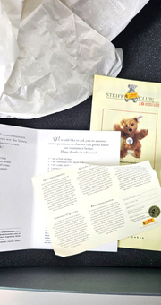 RARE Margarete Steiff Edition IL Veneziano Teddy Bear 420597 Ltd. Ed.