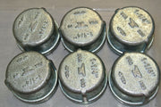Anvil Round Cap, 1-1/4 in, Malleable Iron, Female NPT, Class 150 - Lot of 6