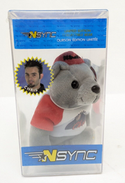 NSYNC Collectible Teddy Bear Limited Edition Chris Kirkpatrick NIB