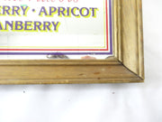 Vintage Bramble Bush Wild Tarts Mirror Sign Blackberry Apricot Cranberry