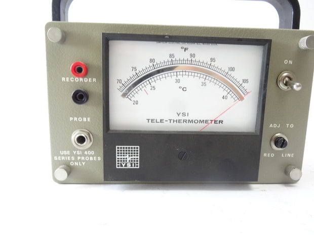 YSI INC. MODEL 43 TA Tele-Thermometer 20-42ºC 68-108ºF
