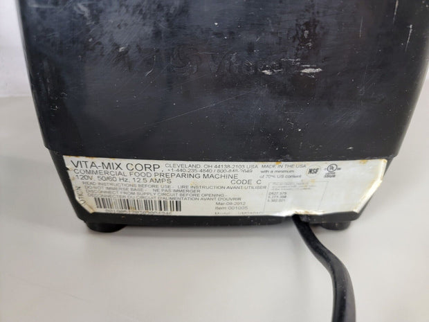 2Pcs Vitamix VM0101D Commercial Food Processor Base For Parts / Repair
