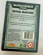 Warhammer Tactical Objectives Cards