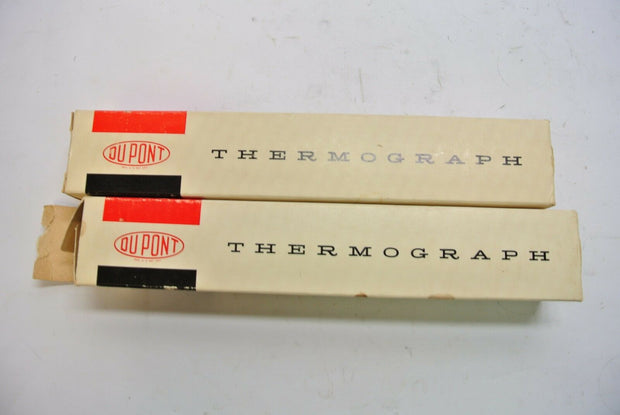 Dupont Thermograph 020021 Recording Chart Paper - 11", 2 Rolls