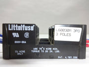 Littelfuse L60030M 3PQ 3-Pole 800V-30A Fuse Holder