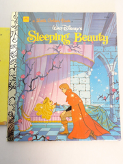 Lot of 3 Vintage Disney Golden Books Mickey Chip N Dale Sleeping Beauty