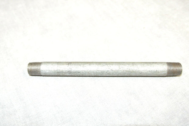 (8) 1/8" Pipe Size NPT x 4-1/2" Long Galvanized Steel Nipple Pipe Fittings