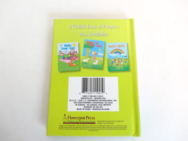 Love You, Dear God: A Child's Book of Prayers Flowerpot Press