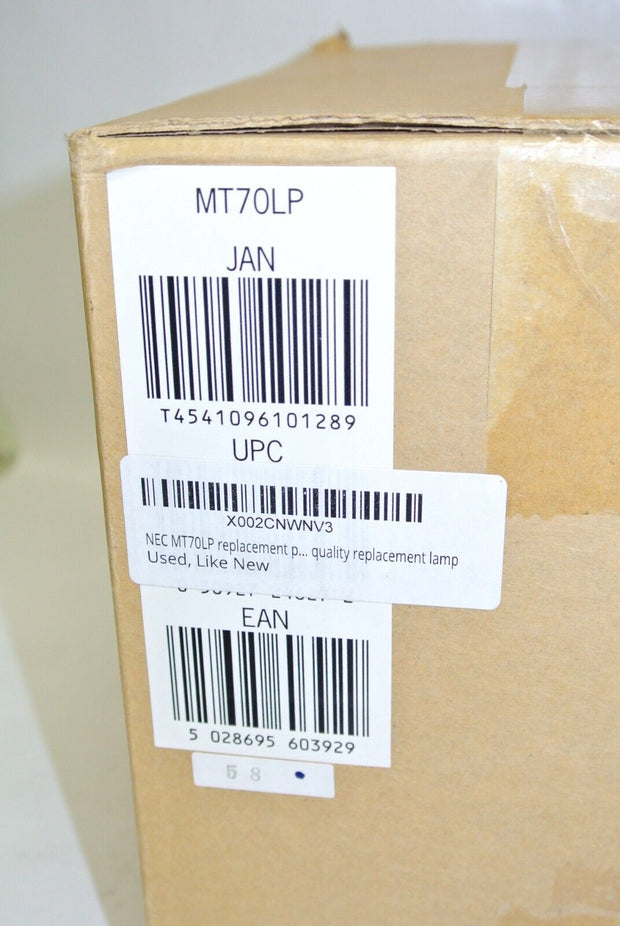 NEC MT70LP Projector Lamp with Module for MT1070, MT1075, MT1075G, MT1075J