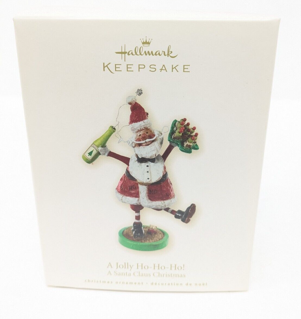 Hallmark QP1604 Keepsake Ornament A Jolly Ho Ho Ho! Santa Claus Christmas