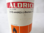 Sigma Aldrich 139114 Approx 75G [(1S)-endo]-(-)-Borneol, 97% CAS 464-45-9
