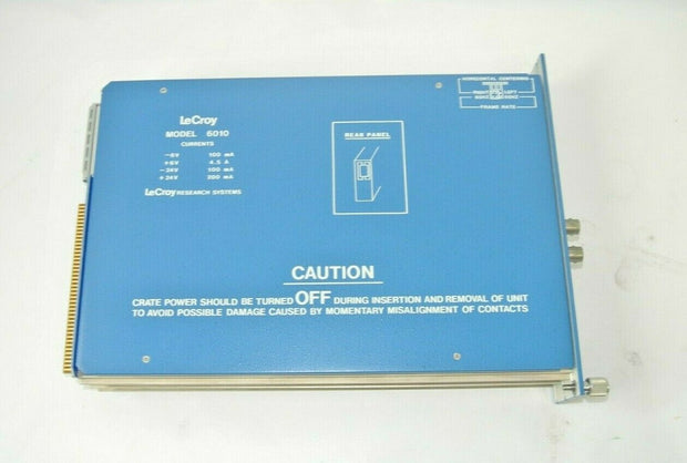 LeCroy Research Systems 6010 Magic Controller Plug In Module / Card A20961