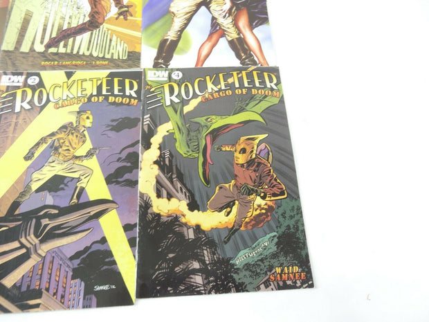 Lot of (6) Issues IDW Comics Rocketer Excellent Condition