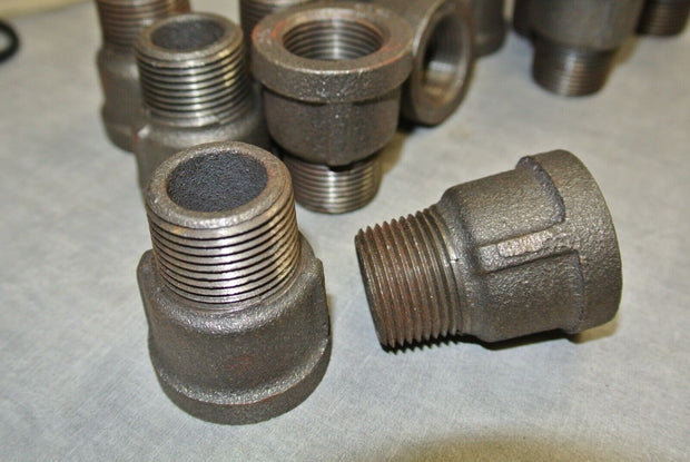 ANVIL 3/4" Galvanized Iron Extension Piece Threaded Pipe Fitting  - Lot of 2
