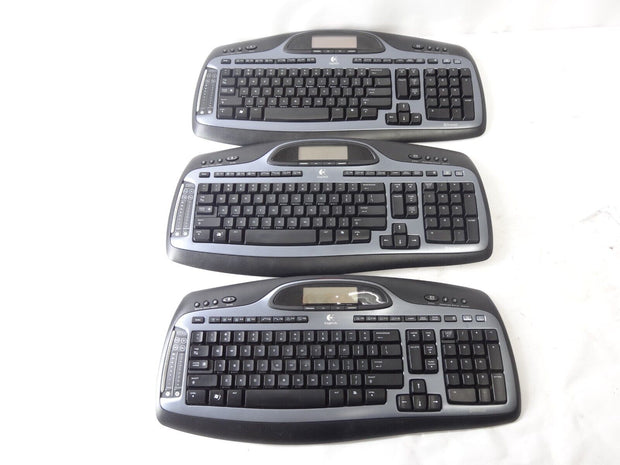Lot of (3) Logitech 867615-0403 Bluetooth Keyboards KEYBOARD ONLY