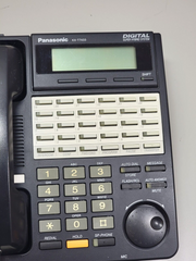 Panasonic KX-T7433 Digital Super Hybrid Phone System w/ 2x KX-T7440, Cleaned