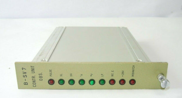 VINTAGE Bruker B - SV 7 Control Unit OBS for SpectroSpin 250 NMR
