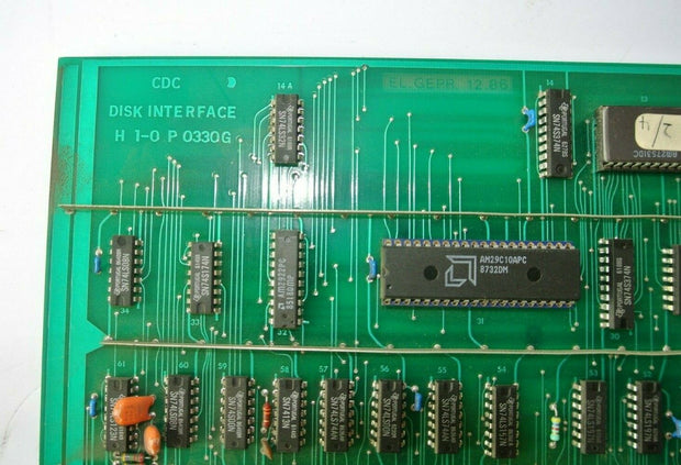 VINTAGE CDC Disk Interface Board H 1-0 P 0330G