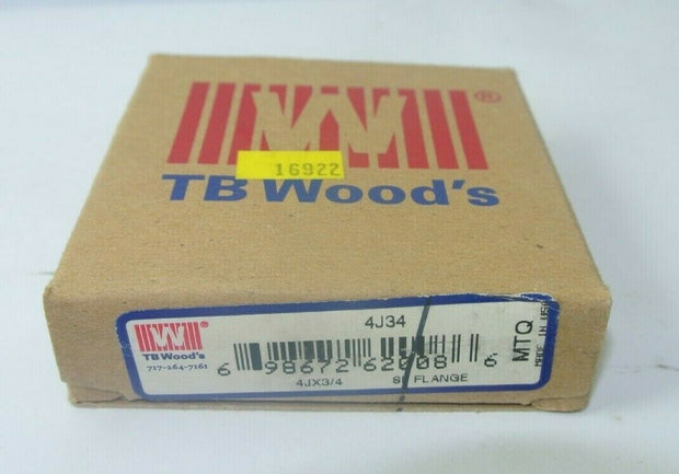 TB Woods (Altra) 4J34 Sleeve Coupling Flange - Spacer Flange, Size 4, 0.7500 in
