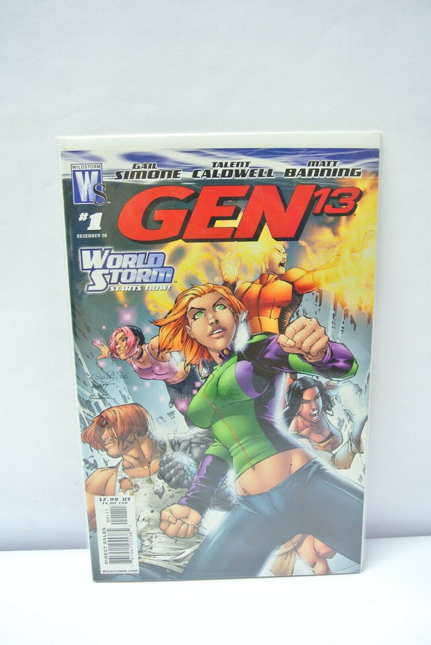 Gen 13 #1 (December 2006) World Storm Wildstorm Comics