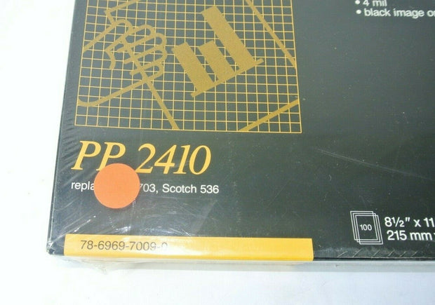 3M PP2410 Transparency Film for Copiers - 100 Sheets