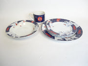 Vintage Coca Cola 13pc Polar Bear Dinnerware Set (Missing Service for 1)