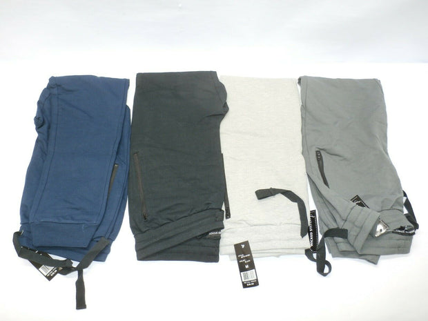 Men's French Terry Joggers with Zipper Pockets 4Pk - Multi - Size: Medium