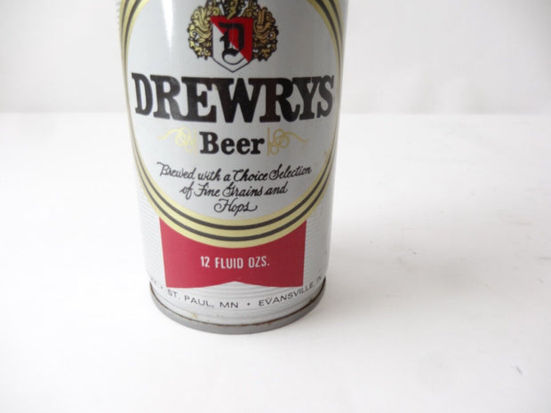 Drewrys Beer Vintage Antique Retro Pull Tab Beer Can