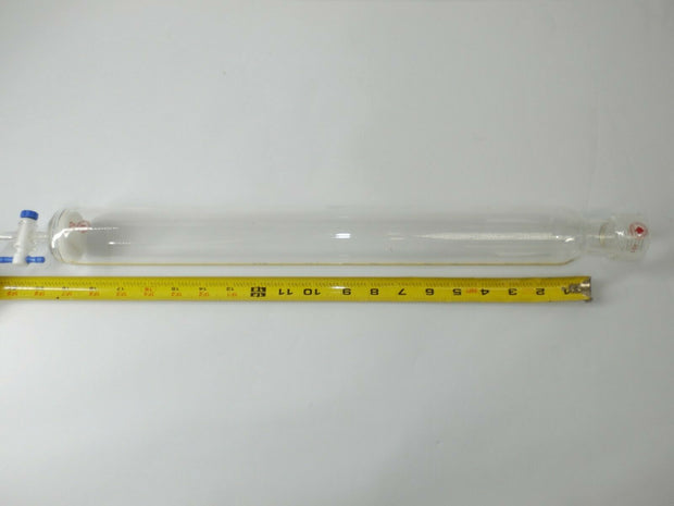 ACE Glass 18mm x 46cm Chromotography Column 70-100uL Por B, #25 Thread, Stopcock