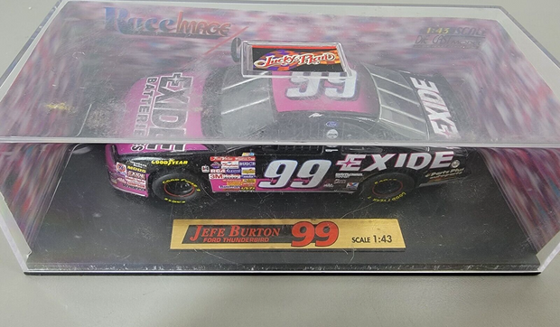 Jeff Burton #99 Exide /Ford Thunderbird Race Image Die Cast Car 1/43 Scale