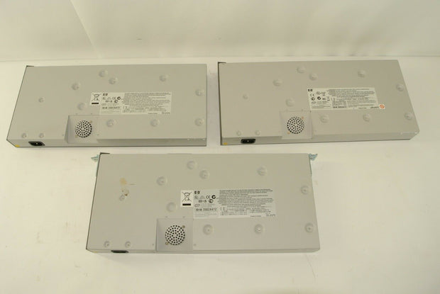 Lot of (3) HP ProCurve 2124 Switches J4868A - One loud fan
