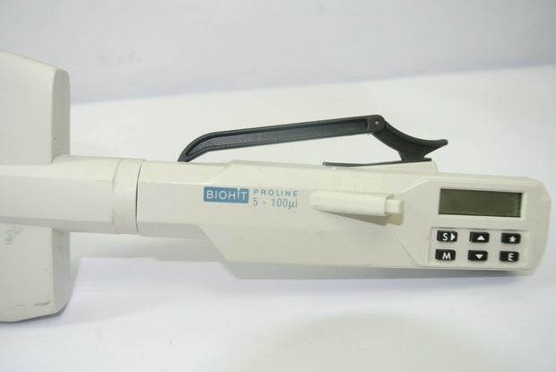 BioHit Proline multichannel pipette pipet electronic 5-100 ul for PARTS / REPAIR