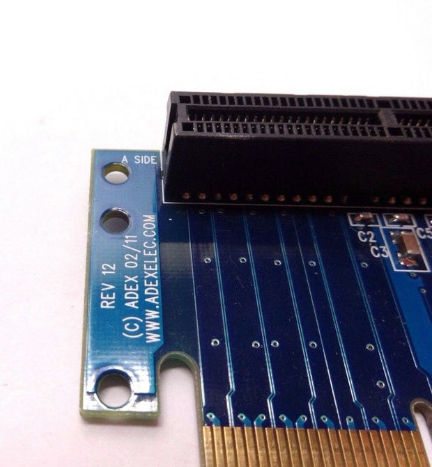 Lot 10 ADEX PEXP4-RX1.5A PCI Express X4 4X Riser Adapter Extension Card-USA Ship