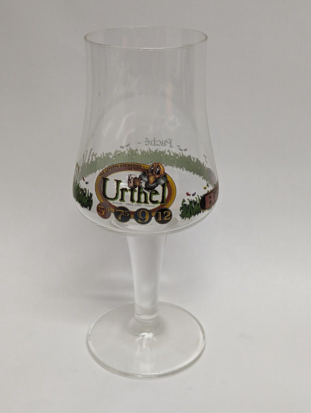 Leyerth Brewery Urthel Beer Glass Vlaemse Bock Pache Hop-It