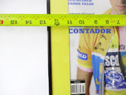 Set of 2 Vintage Tour De France Framed Prints Madone Alberto Contador