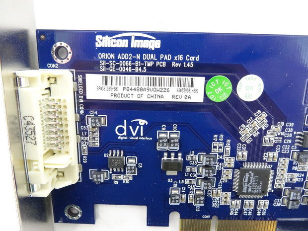 Lot of 4 Silicon Image SIL1364 Orion DVI ADD2-N Dual Pad x16 DVI Card
