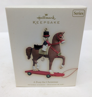 Hallmark Keepsake Ornament QX7104 A Pony For Christmas