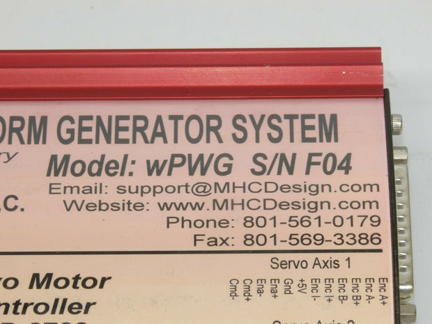 Pulmonary Waveform Generator wPWG Servo Motor Controller MSB-0700